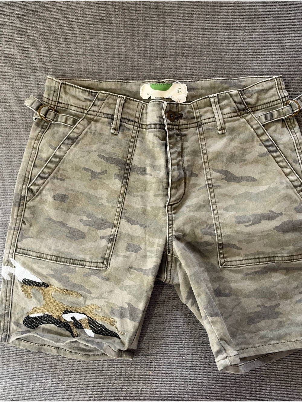 Anthropologie Camo Shorts